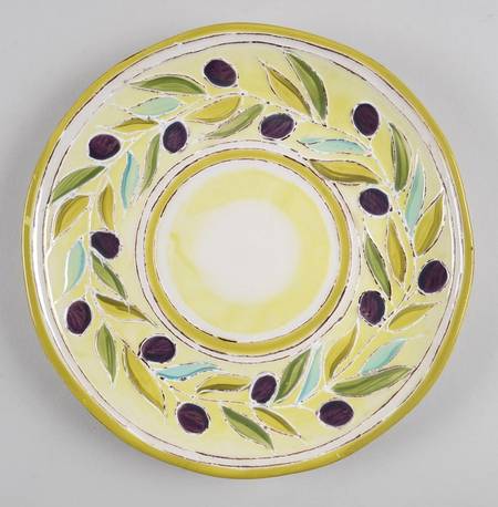 Olives Salad Plate