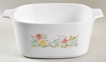 Autumn Meadow 3 Quart Square Casserole No Lid
