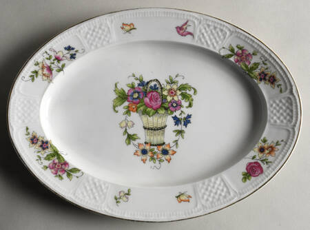 HCZ302 11" Oval Serving Platter