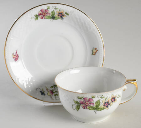 HCZ302 Flat Cup & Saucer Set