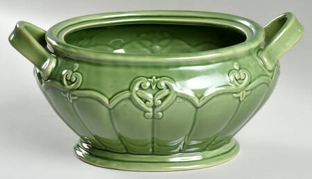 Elegant Rooster Oval Vegetable No Lid