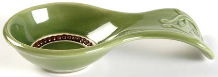 Elegant Rooster Spoon Rest/Holder (Holds 1 Spoon)