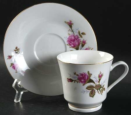 CX493 Footed Cup & Saucer Set