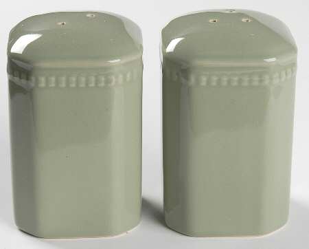 Ellery Green Salt & Pepper Set
