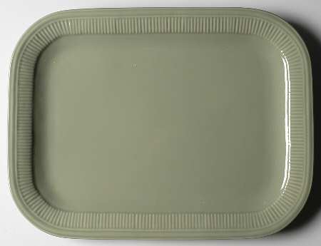 Ellery Green 16" Rectangular Serving Platter