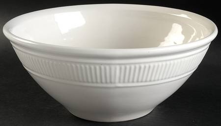 Ellery Ivory Large Salad Serving Bowl