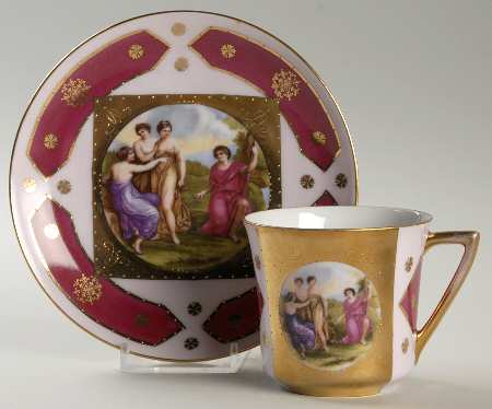 ADH45 Flat Cup & Saucer Set