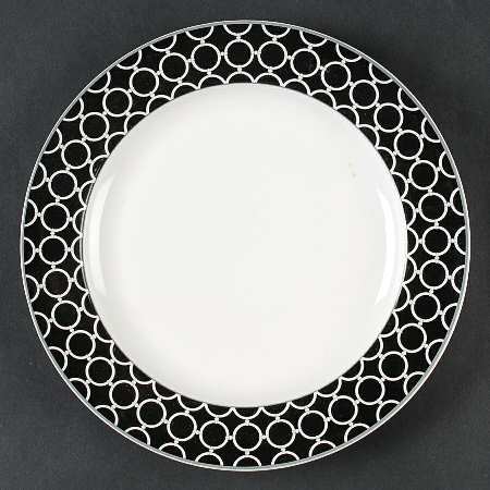 Orion Black Salad Plate