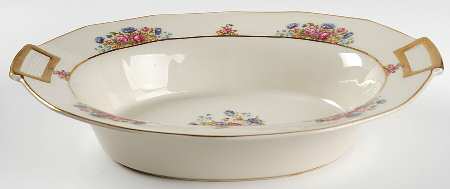 Schleiger 1333-2 11" Oval Vegetable Bowl