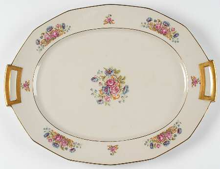 Schleiger 1333-2 16" Oval Serving Platter