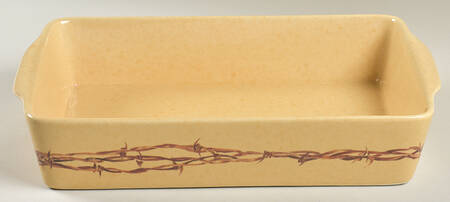 Classic West 13"  Rectangular Baker