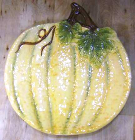 Pumpkin Dinner Plate