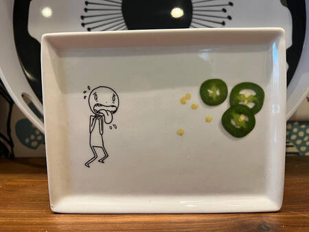 Oliver Appetizer Plate