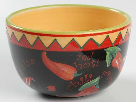 Red Hot Individual Ice Cream Dish