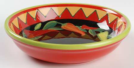 Red Hot 9" Soup/Pasta Bowl