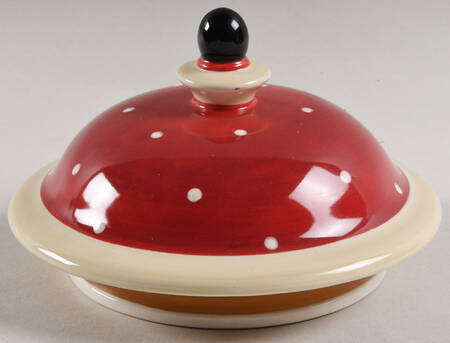 Coffee Cafe Lid for Biscotti Jar