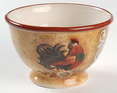 Golden Rooster Individual Ice Cream Dish