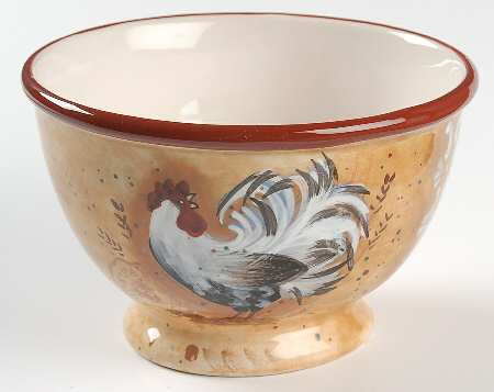 Golden Rooster Individual Ice Cream Dish