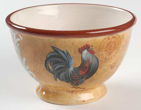 Golden Rooster Individual Ice Cream Dish