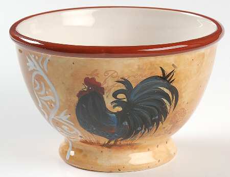Golden Rooster Individual Ice Cream Dish
