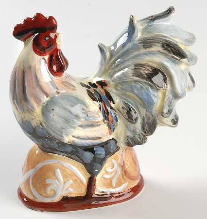 Golden Rooster Salt Shaker