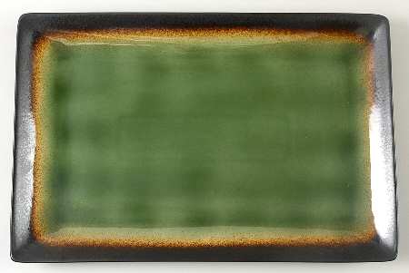 Reactive Jade 13" Rectangular Serving Platter