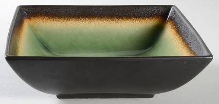 Reactive Jade 8" Square Vegetable Bowl