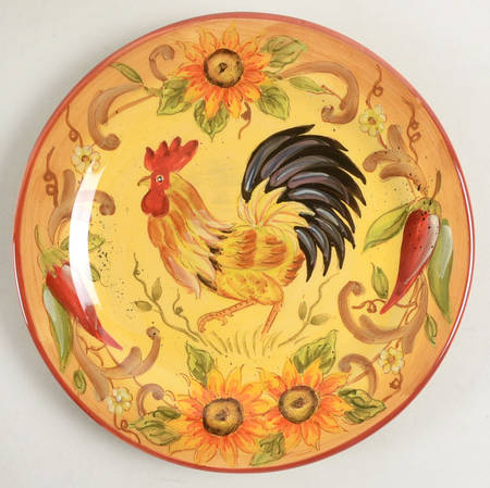Chili Sunflower Rooster Salad Plate