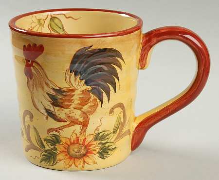 Chili Sunflower Rooster Mug