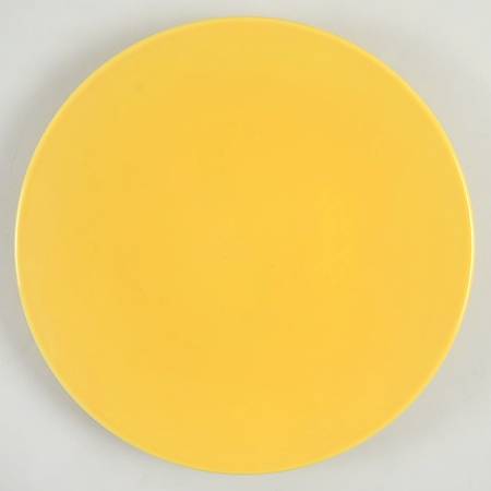 Vista Yellow Salad Plate