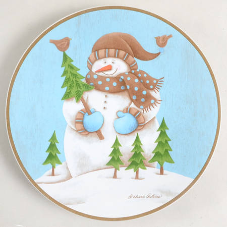 Evergreen Ernie Coupe Salad Plate