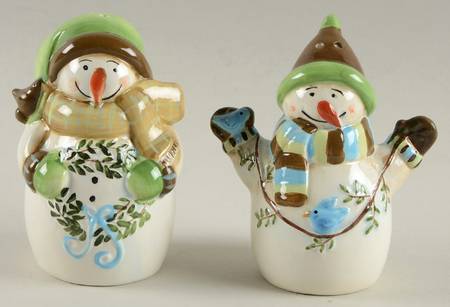 Evergreen Ernie Figural Salt & Pepper Set