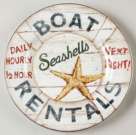 Driftwood Salad Plate