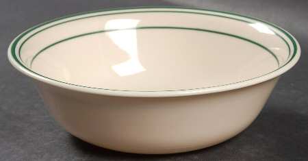 Bistro Green Coupe Cereal Bowl