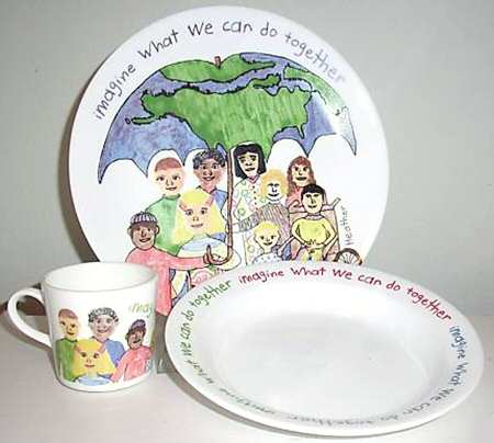 Heather's Plate by Corning Corelle