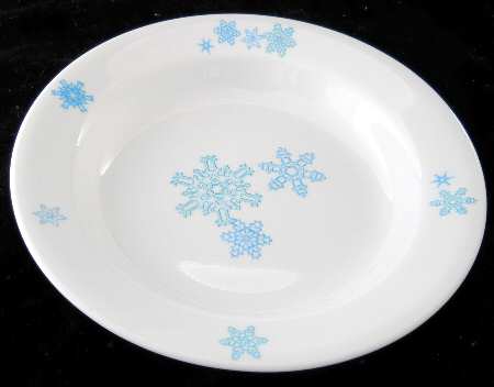 Winter Magic Rim Soup Bowl