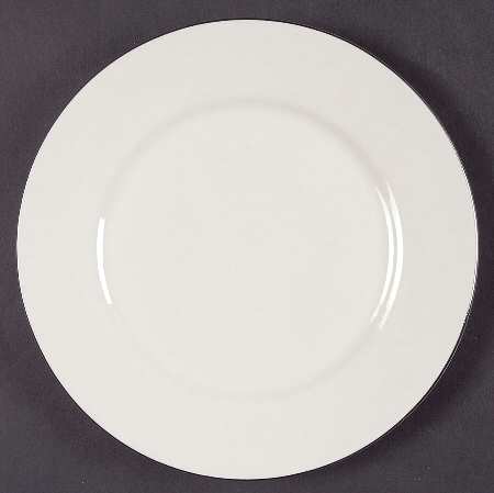 Platinum Band Salad Plate