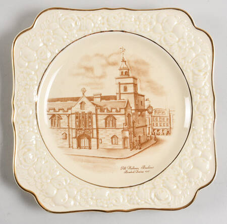 CRD301 Square Salad Plate