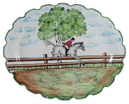 Perfect Day 18" Oval Serving Platter