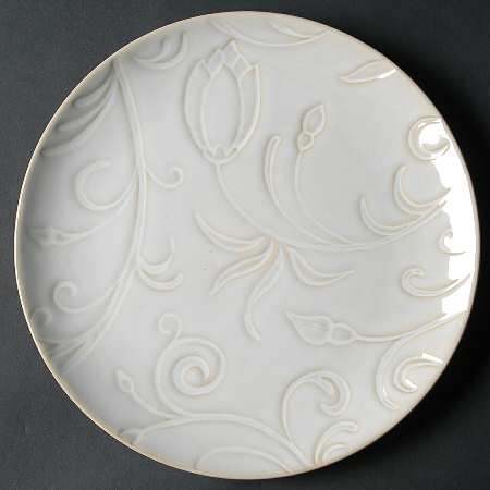 Ombre Purple Accent Salad Plate