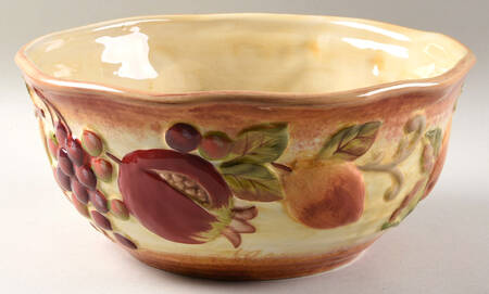 Siena 10" Large Salad Serving Bowl