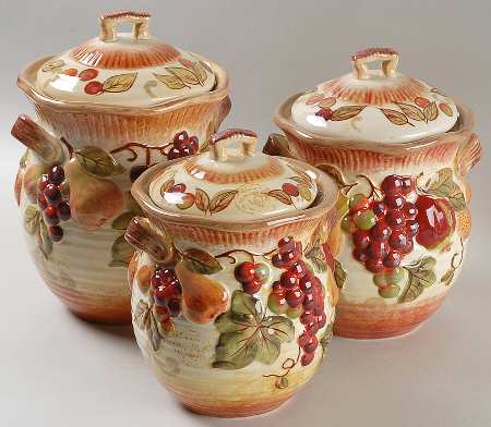 Siena (3 Piece) Canister Set (Box Set)