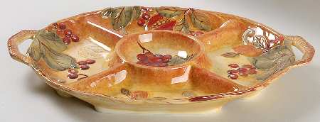 Siena 1 Pc Chip & Dip with 5 Sections