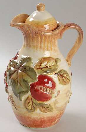 Siena Oil Jar/Server & Lid