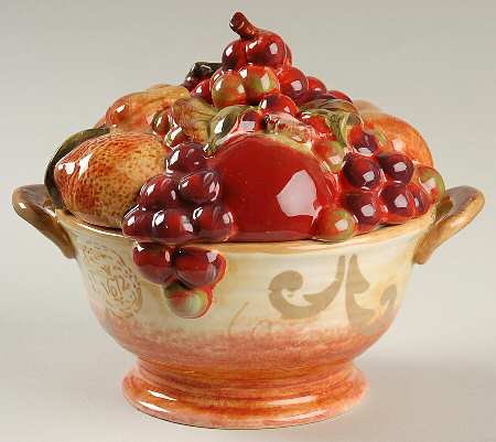 Siena Sculpted Candy Dish and Lid