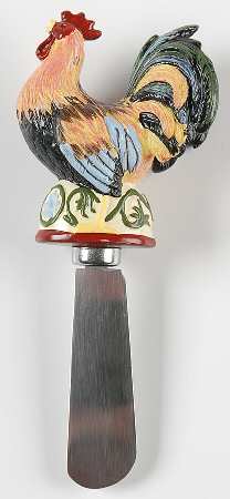 Lille Rooster Figural Spreader (Dip & Spreader)