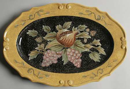 Umbria 18" Oval Serving Platter