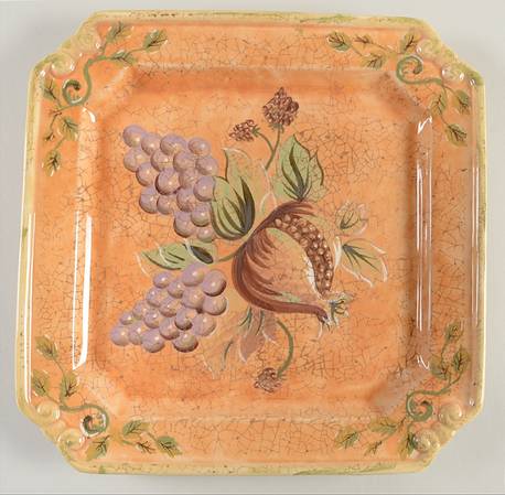 Umbria Square Dinner Plate