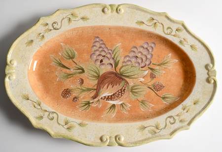 Umbria 18" Oval Serving Platter