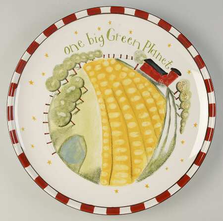 Farmers Market 15" Chop Plate (Round Platter)